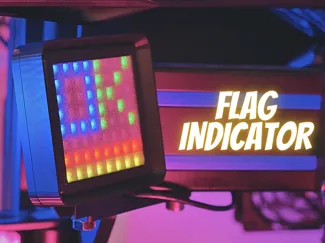 SIM Racing 8x8 Arduino LED Flag 