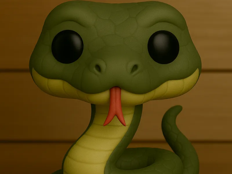Cartoon snake