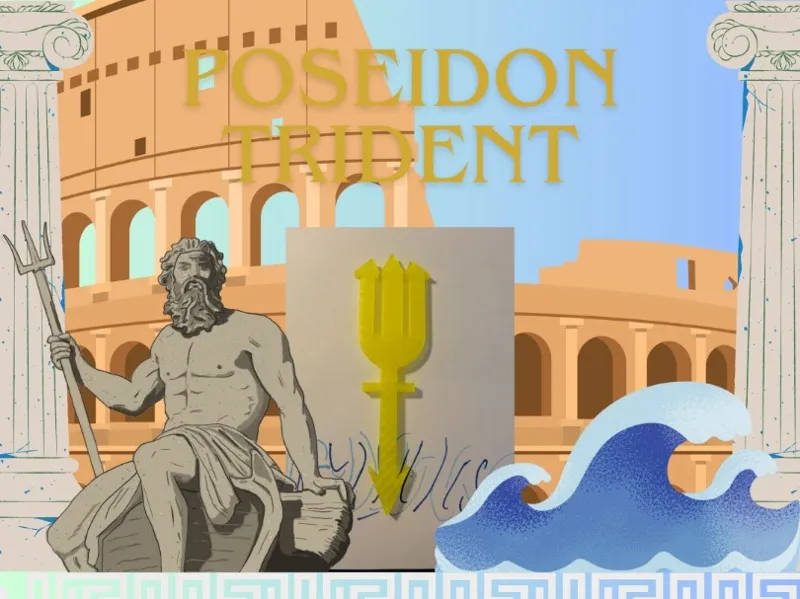 Poseidon trident ! 2 AVAILABLE VERSIONS !