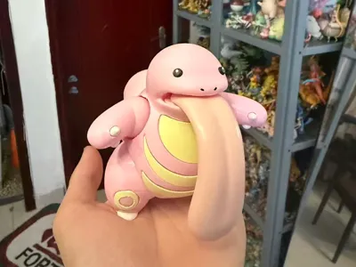 two part flexi Lickitung - use skill Lick