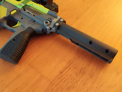 Fixed Picatinny buffer tube