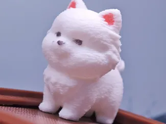 小博美犬  钥匙扣挂件