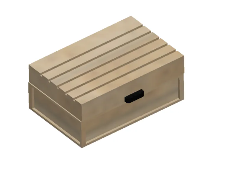 storage box wooden