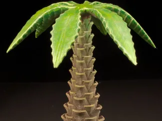 Tabletop plant: Palm Tree (01)