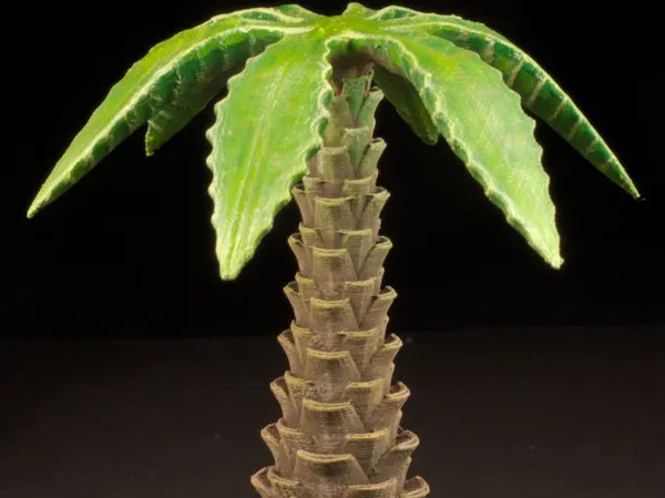 Palmier pour jeux de figurines (plante de table)