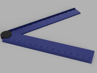 Foldable 30cm Ruler