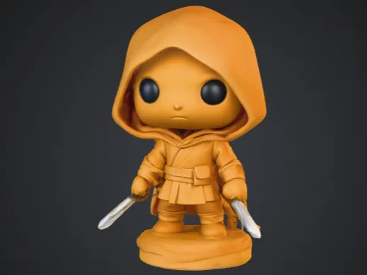 Star Wars Inspired Jedi Shadow Warrior Funko Pop