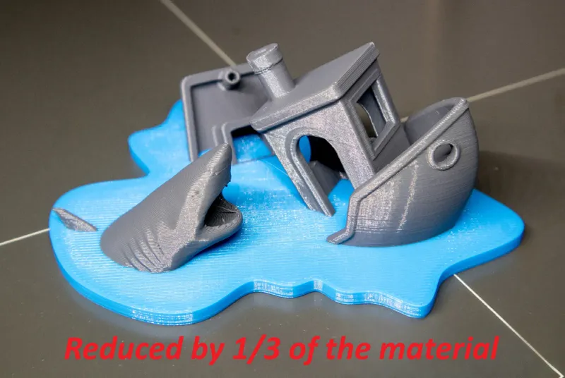 Benchy Wreck at Sea-JAWS Edition-Reduced Material