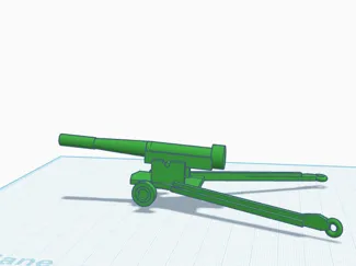 army men cannon