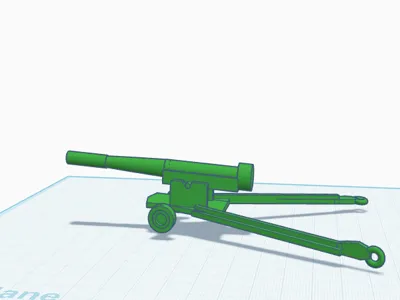 army men cannon