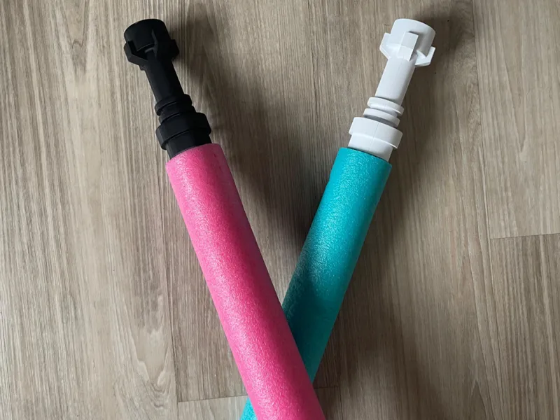 Pool noodle sword - Lightsaber