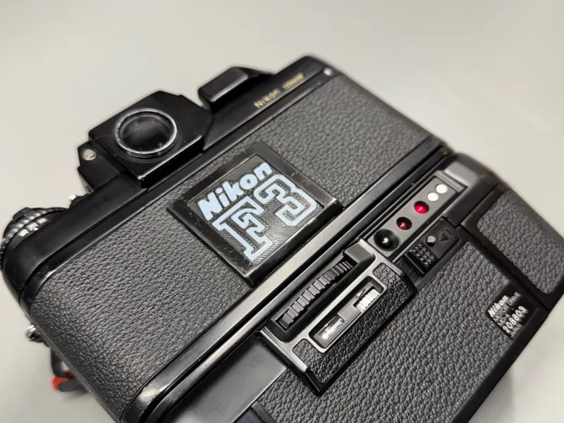 Nikon F3 Film Card Reminder Logo Insert