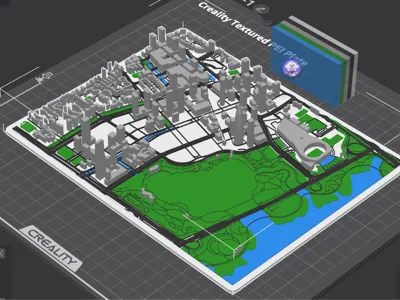 City 3D Model - Shenzhen Bay Talent Park, Shenzhen City