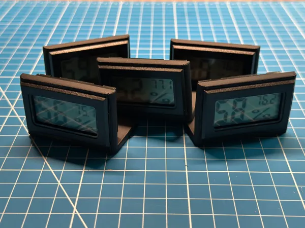 Support minimaliste pour hygromètre