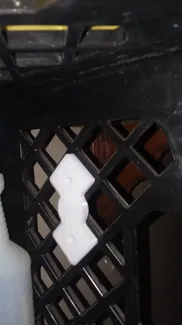 Milk crate mounting system