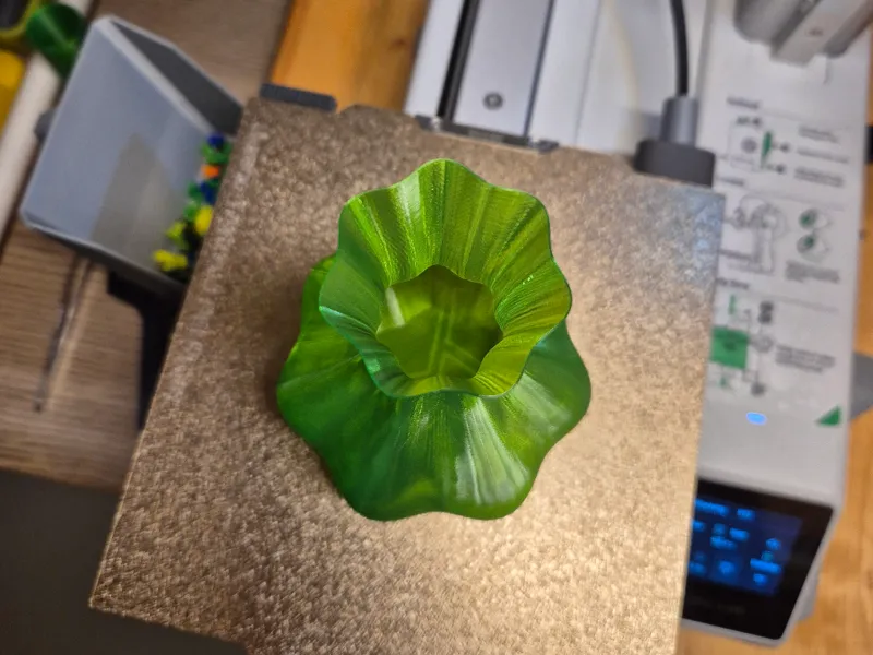 Vase PETG Transluzent