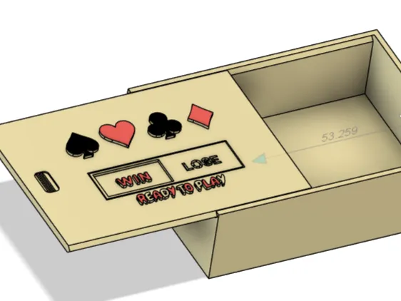 Cards Holding Box – 3D Printable Storage Organizer