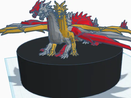 3 headed dragon