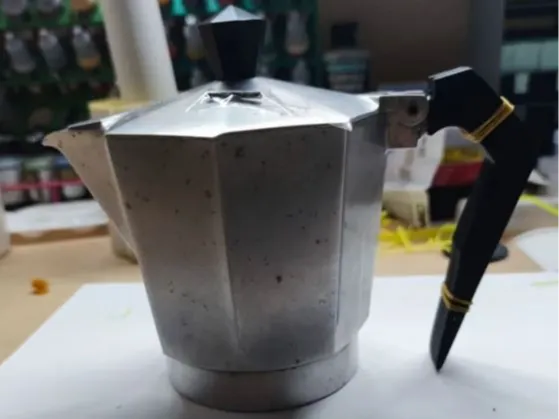 Asa para cafetera italiana