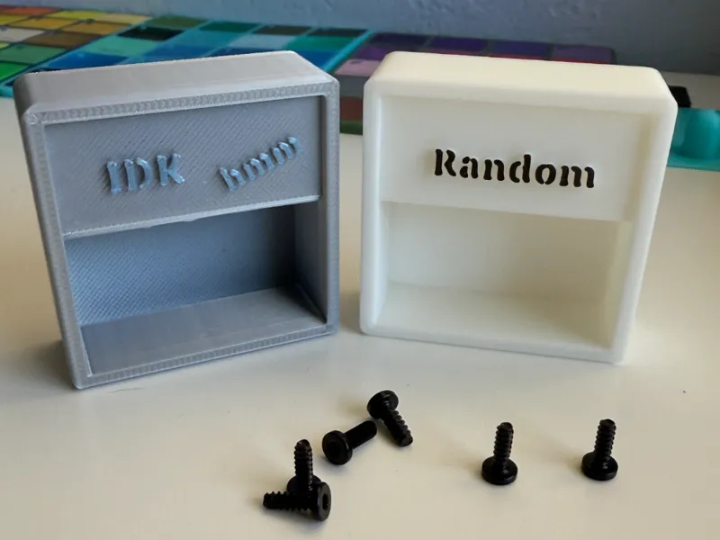 Random or Special Idk screw holder