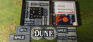 Dune Board Game Insert (All Expansions, Sleeved)