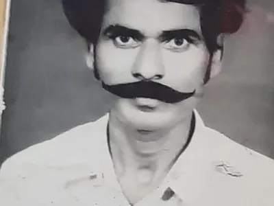 Indian man head 
