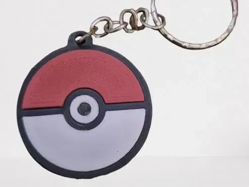 llavero pokeball multi partes