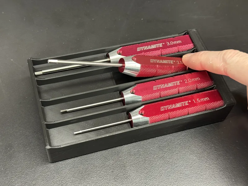 Dynamite Machined Hex Driver Organizer