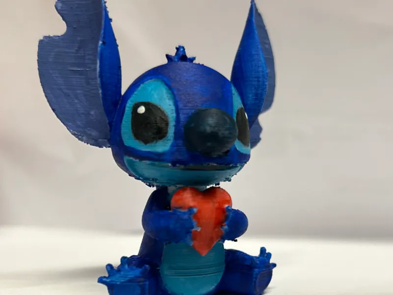 Stitch mit Herz 