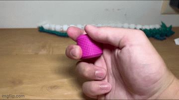 Knurled Fidget(Spins, Snaps, Rolls) - 30 Min Print