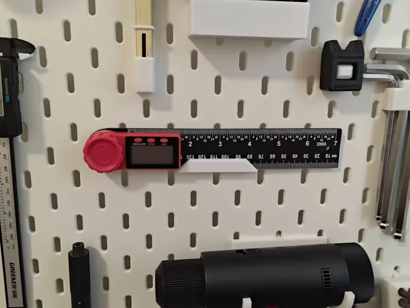 电子量角器洞洞板挂架