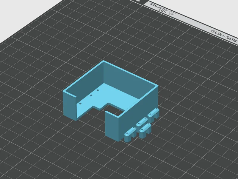 SCX24月球车电池仓