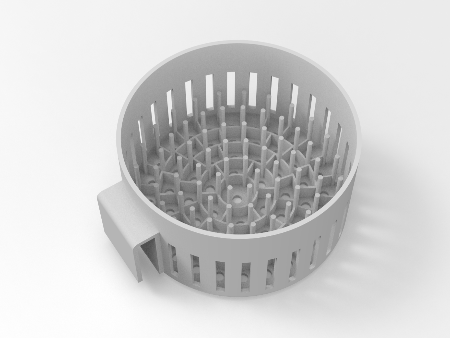 鱼缸加水缓冲器