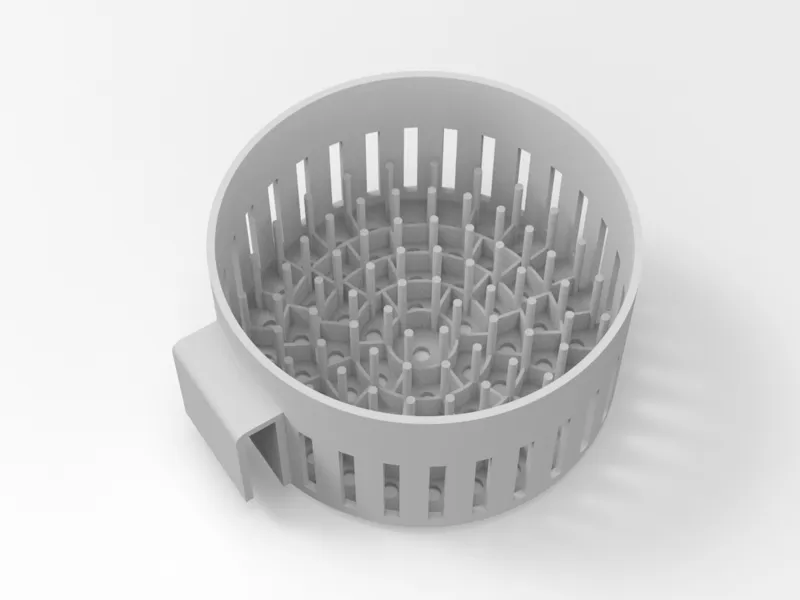 鱼缸加水缓冲器