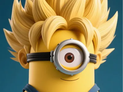 Afro Minion PIP for A1 mini