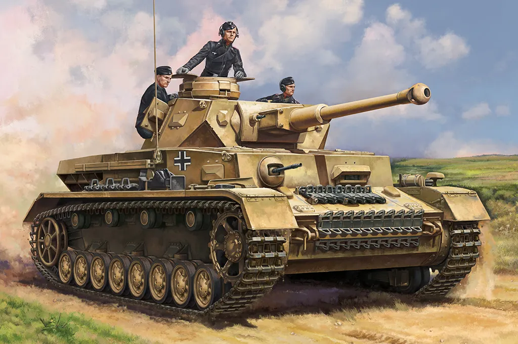 German Pzkpfw IV Ausf.F2 Medium Tank Hobby Boss 84840