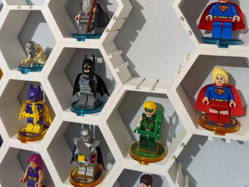 L E G O Dimensions Display Hexagons