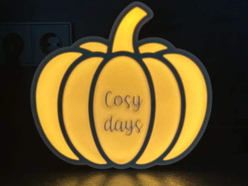 Pumpkin LED Lamp