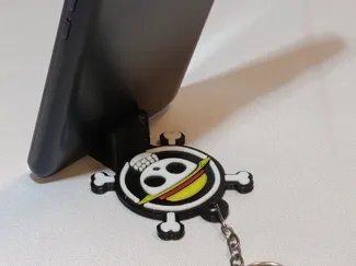 Llavero Soporte para Celular – one piece