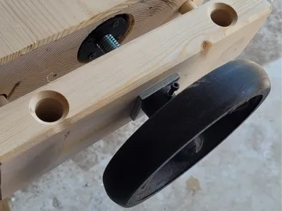 Woodworking vice hardware