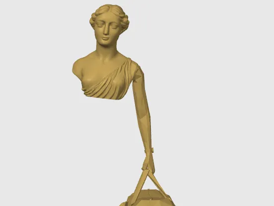 Sculpture Traveler Women bruno Catalano