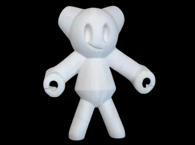Robot boy figurine 