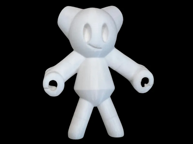 Robot boy figurine 
