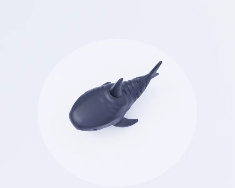 Shark Puppet Model Scary Shark Puppet Sculpture by Marjers MakerWorld: Download Free 3D Models