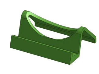 Phone stand with text 