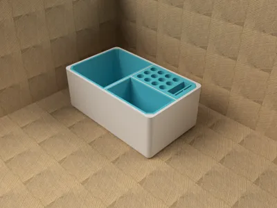 Modular desktop organizer