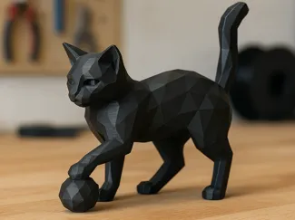 Low Poly Cat