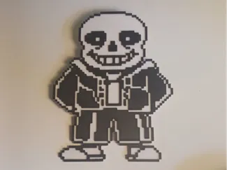 Sans 3D Pixelart
