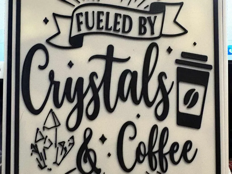 fueled by crystals and coffee