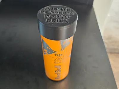 Red Bull Private Lid 12 oz